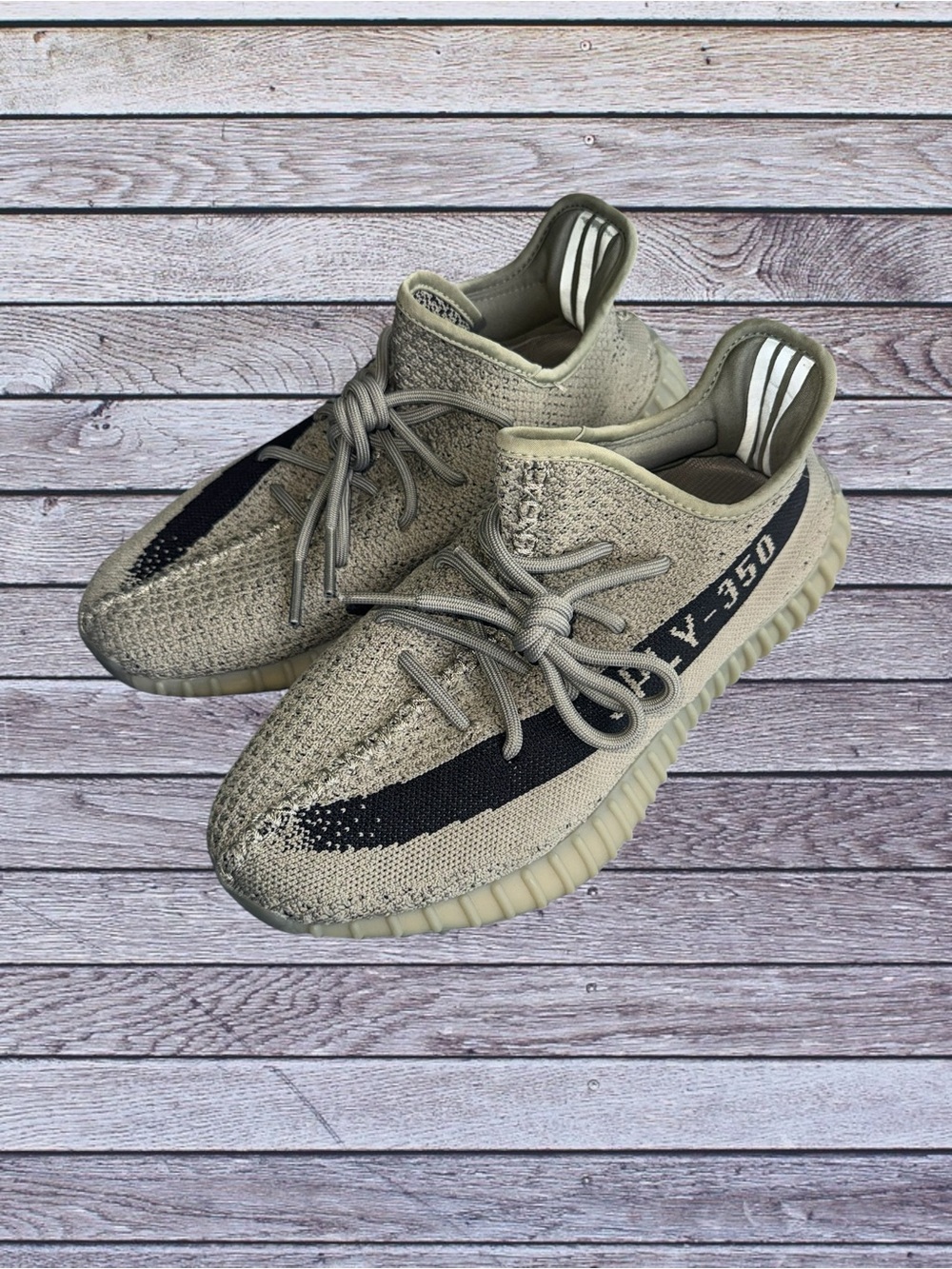 Yeezy Boost 350 V2 Olive with Black Stripe